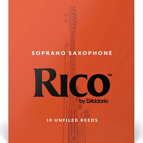 D'Addario Rico RIA2520 Soprano Sax Reeds, Strength 2.0 - 1 Piece